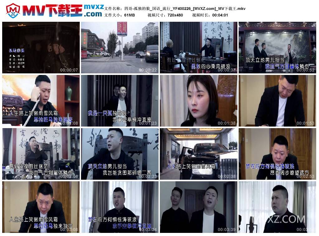 四哥-孤独的狼_国语_流行_YF400226